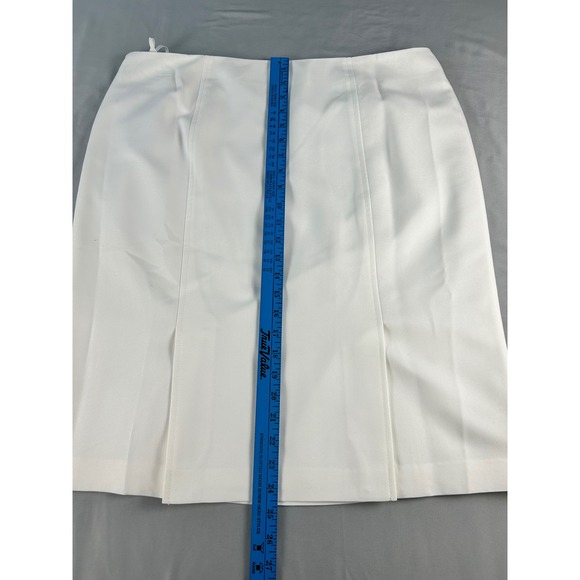 Jones Studio Separates Womens White 2 Piece Skirt Suit Blazer Set Size 16 NEW - Picture 15 of 16